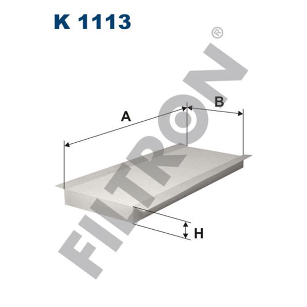 Filtre d'habitacle Filtron K1113 Filtre d'habitacle Filtron K1113