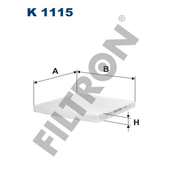 Filtre d'habitacle Filtron K1115 Filtre d'habitacle Filtron K1115