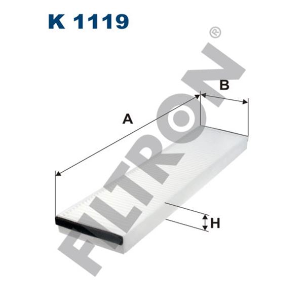 Filtre d'habitacle Filtron K1119 Filtre d'habitacle Filtron K1119