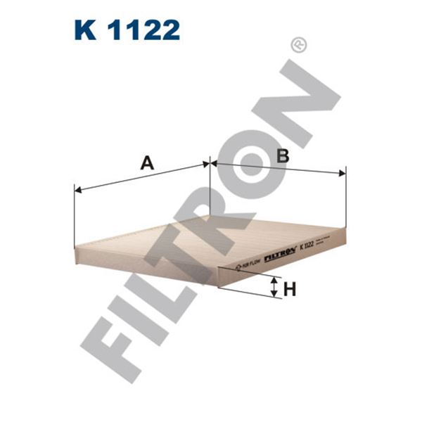 Filtre d'habitacle Filtron K1122 Filtre d'habitacle Filtron K1122