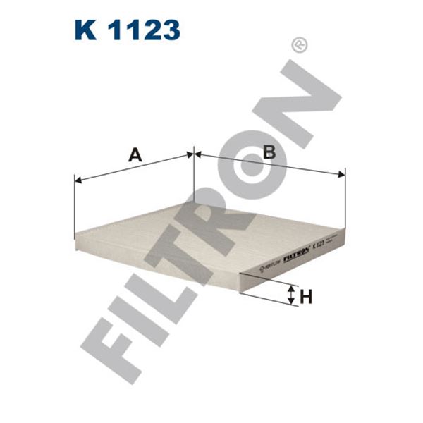 Filtre d'habitacle Filtron K1123 Filtre d'habitacle Filtron K1123