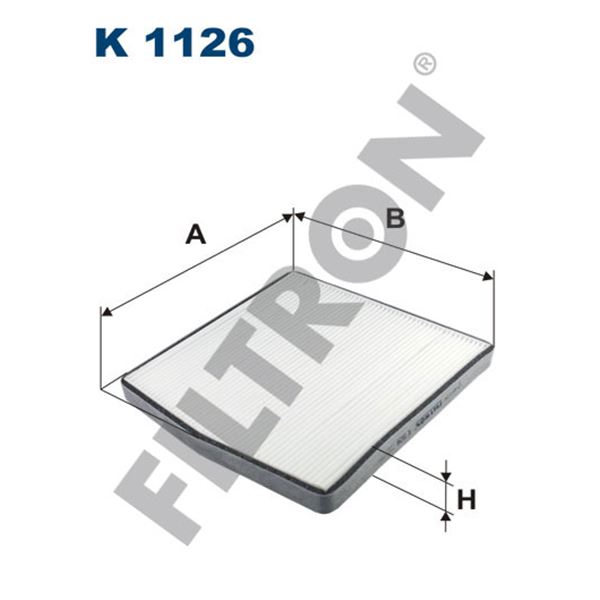 Filtre d'habitacle Filtron K1126 Filtre d'habitacle Filtron K1126