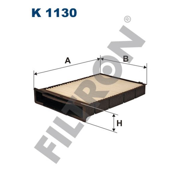 Filtre d'habitacle Filtron K1130 Filtre d'habitacle Filtron K1130