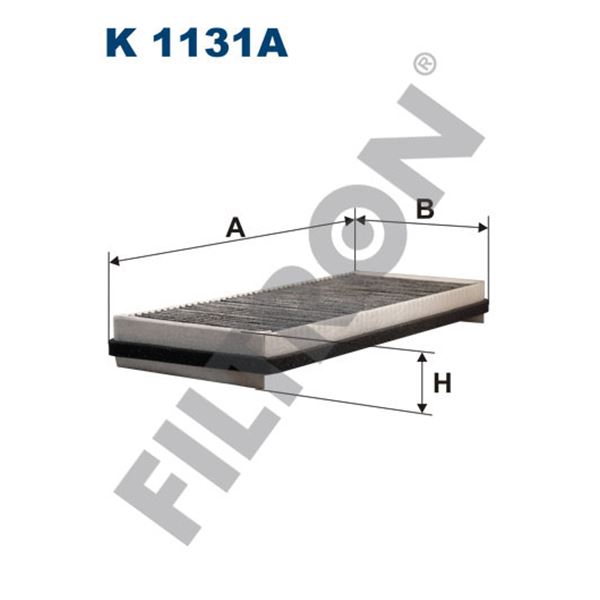 Filtre d'habitacle Filtron K1131A Filtre d'habitacle Filtron K1131A