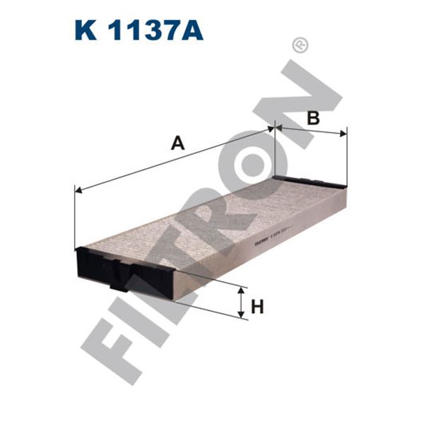 Filtre d'habitacle Filtron K1137A Filtre d'habitacle Filtron K1137A