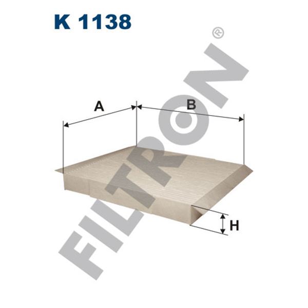 Filtre d'habitacle Filtron K1138 Filtre d'habitacle Filtron K1138