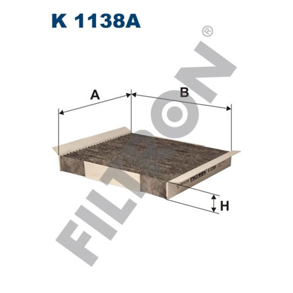 Filtre d'habitacle Filtron K1138A Filtre d'habitacle Filtron K1138A