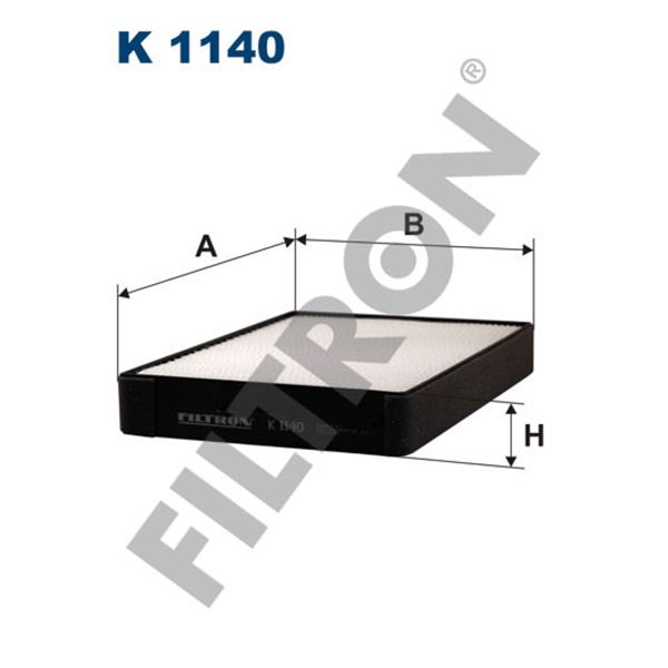 Filtre d'habitacle Filtron K1140 Filtre d'habitacle Filtron K1140