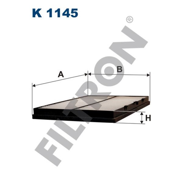 Filtre d'habitacle Filtron K1145 Filtre d'habitacle Filtron K1145
