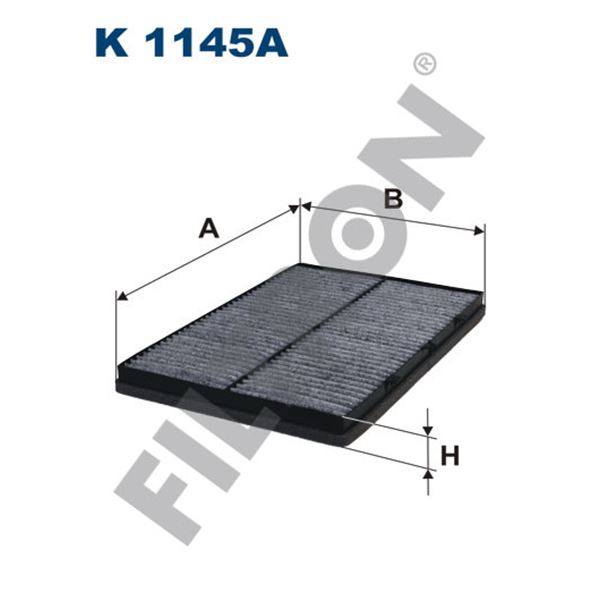 Filtre d'habitacle Filtron K1145A Filtre d'habitacle Filtron K1145A