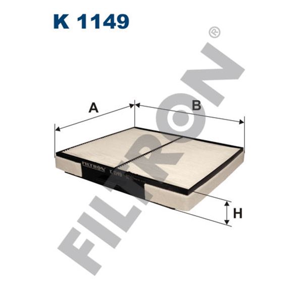 Filtre d'habitacle Filtron K1149 Filtre d'habitacle Filtron K1149