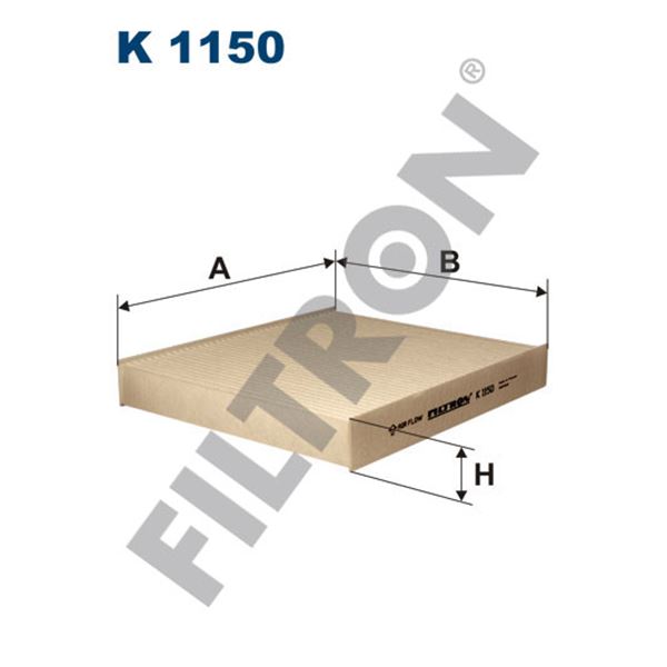 Filtre d'habitacle Filtron K1150 Filtre d'habitacle Filtron K1150