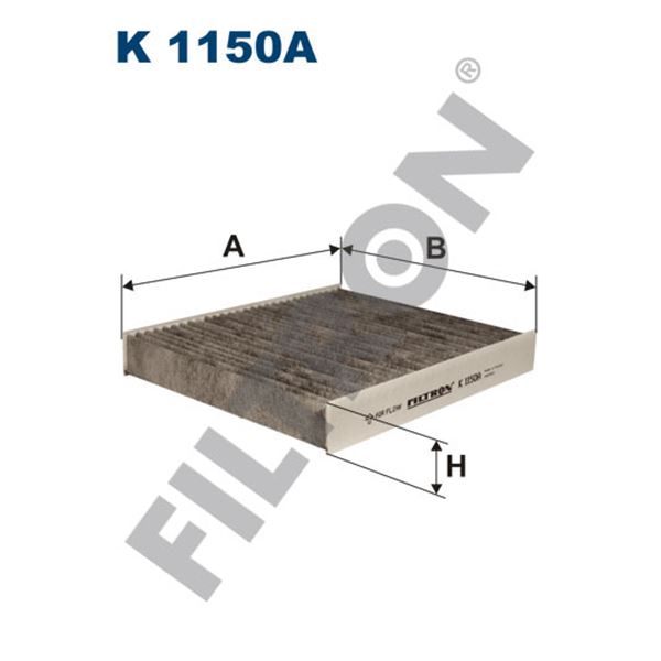 Filtre d'habitacle Filtron K1150A Filtre d'habitacle Filtron K1150A