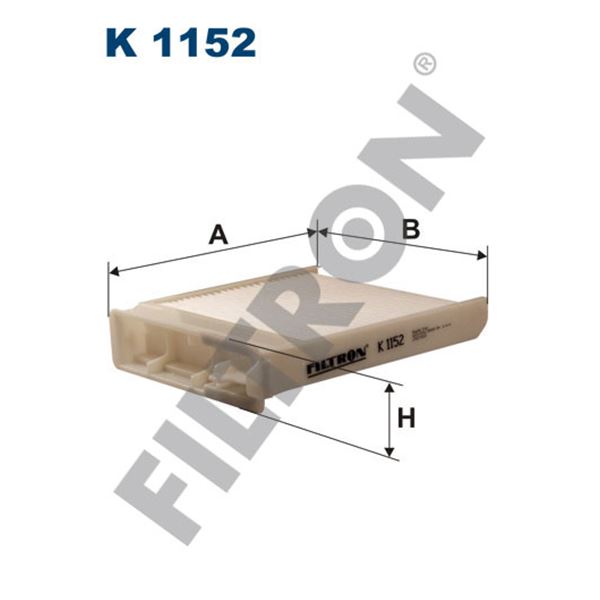 Filtre d'habitacle Filtron K1152 Filtre d'habitacle Filtron K1152