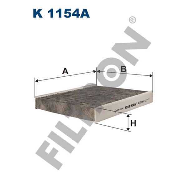 Filtre d'habitacle Filtron K1154A Filtre d'habitacle Filtron K1154A