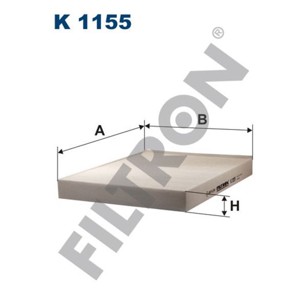 Filtre d'habitacle Filtron K1155 Filtre d'habitacle Filtron K1155