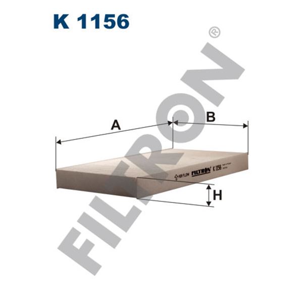 Filtre d'habitacle Filtron K1156 Filtre d'habitacle Filtron K1156