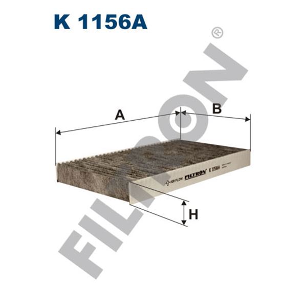 Filtre d'habitacle Filtron K1156A Filtre d'habitacle Filtron K1156A