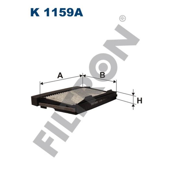 Filtre d'habitacle Filtron K1159A Filtre d'habitacle Filtron K1159A