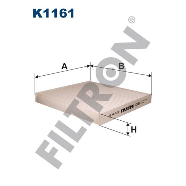 Filtre d'habitacle Filtron K1161 Filtre d'habitacle Filtron K1161