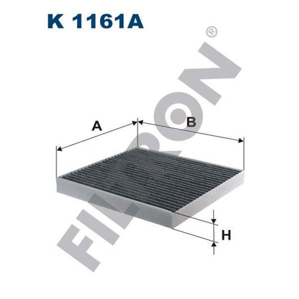 Filtre d'habitacle Filtron K1161A Filtre d'habitacle Filtron K1161A