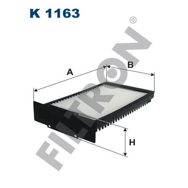 Filtre d'habitacle Filtron K1163 Filtre d'habitacle Filtron K1163