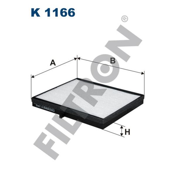 Filtre d'habitacle Filtron K1166 Filtre d'habitacle Filtron K1166