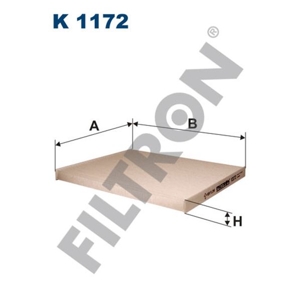 Filtre d'habitacle Filtron K1172 Filtre d'habitacle Filtron K1172