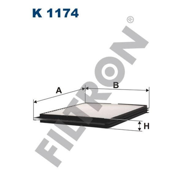 Filtre d'habitacle Filtron K1174 Filtre d'habitacle Filtron K1174