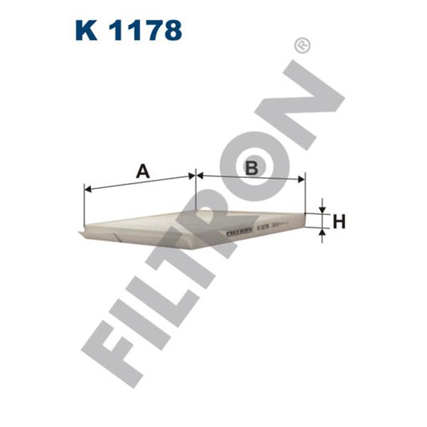 Filtre d'habitacle Filtron K1178 Filtre d'habitacle Filtron K1178