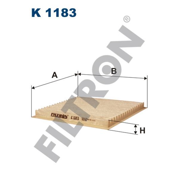 Filtre d'habitacle Filtron K1183 Filtre d'habitacle Filtron K1183