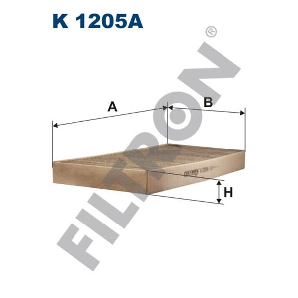Filtre d'habitacle Filtron K1205A Filtre d'habitacle Filtron K1205A