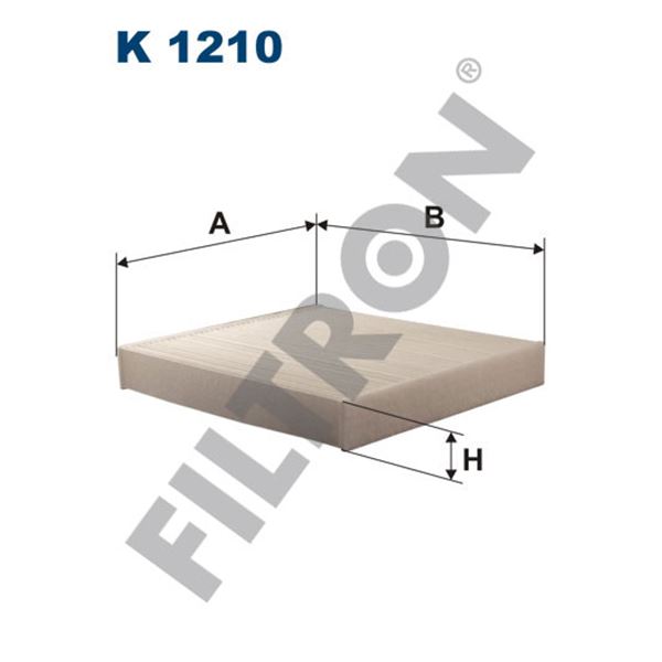 Filtre d'habitacle Filtron K1210 Filtre d'habitacle Filtron K1210