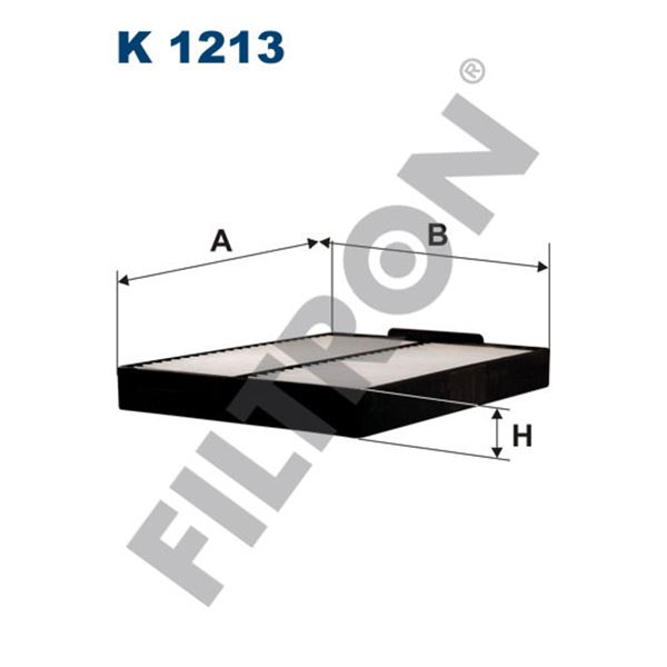 Filtre d'habitacle Filtron K1213 Filtre d'habitacle Filtron K1213