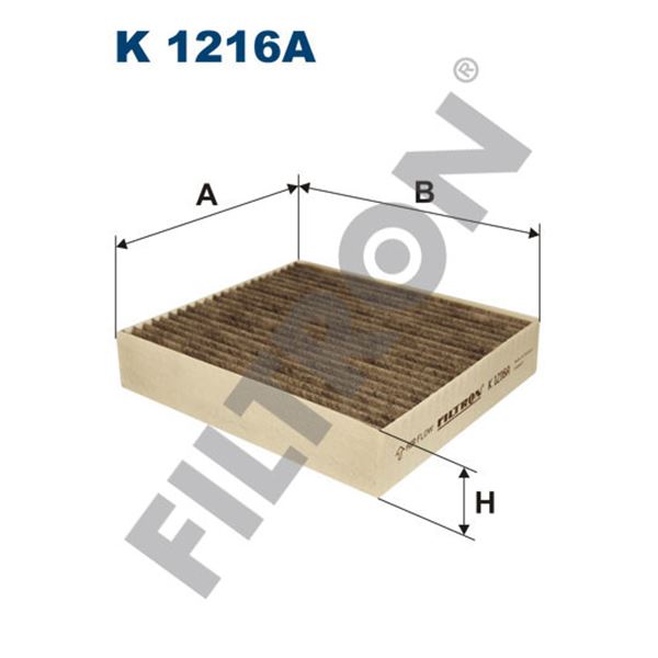 Filtre d'habitacle Filtron K1216A Filtre d'habitacle Filtron K1216A