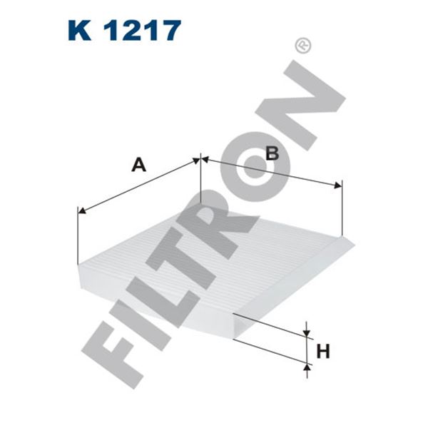 Filtre d'habitacle Filtron K1217 Filtre d'habitacle Filtron K1217