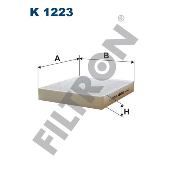 Filtre d'habitacle Filtron K1223 Filtre d'habitacle Filtron K1223