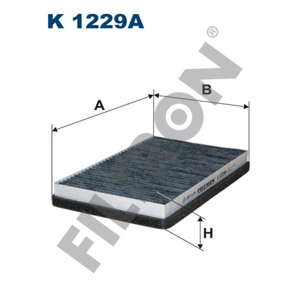 Filtre d'habitacle Filtron K1229A Filtre d'habitacle Filtron K1229A