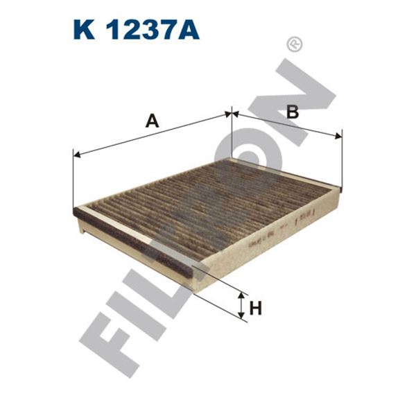 Filtre d'habitacle Filtron K1237A Filtre d'habitacle Filtron K1237A