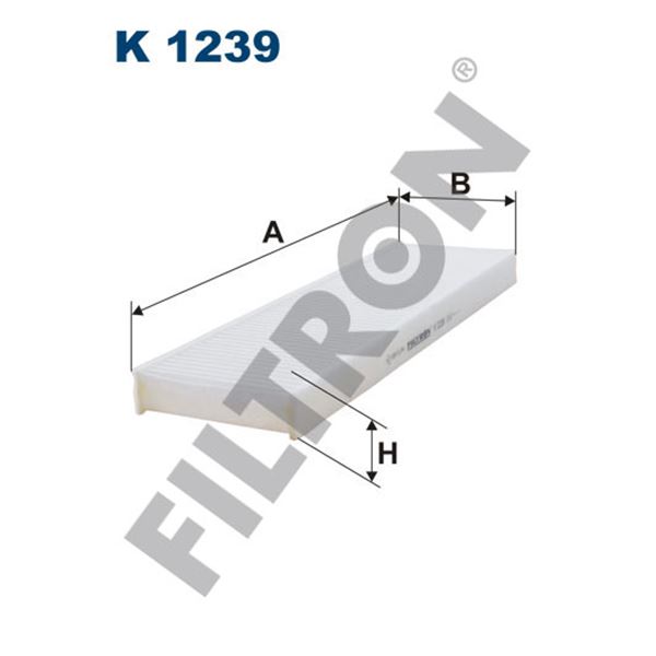 Filtre d'habitacle Filtron K1239 Filtre d'habitacle Filtron K1239
