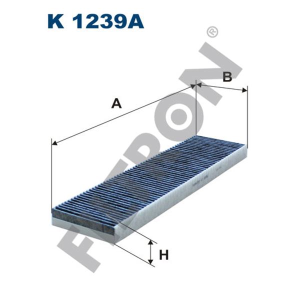 Filtre d'habitacle Filtron K1239A Filtre d'habitacle Filtron K1239A