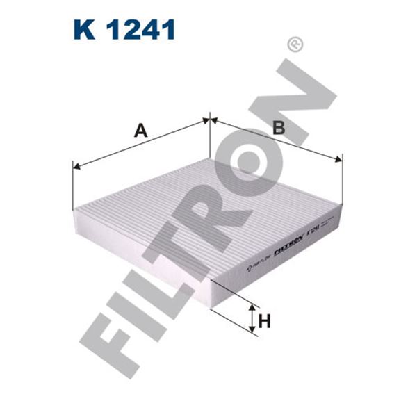 Filtre d'habitacle Filtron K1241 Filtre d'habitacle Filtron K1241