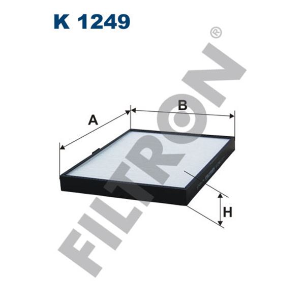 Filtre d'habitacle Filtron K1249 Filtre d'habitacle Filtron K1249