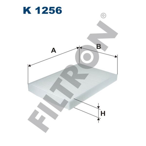 Filtre d'habitacle Filtron K1256 Filtre d'habitacle Filtron K1256