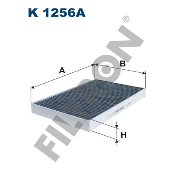 Filtre d'habitacle Filtron K1256A Filtre d'habitacle Filtron K1256A