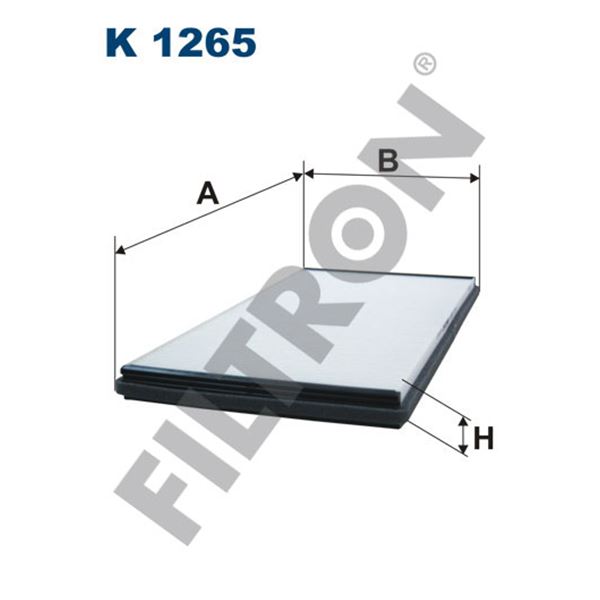 Filtre d'habitacle Filtron K1265 Filtre d'habitacle Filtron K1265