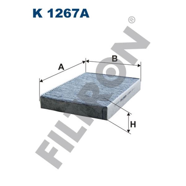 Filtre d'habitacle Filtron K1267A Filtre d'habitacle Filtron K1267A
