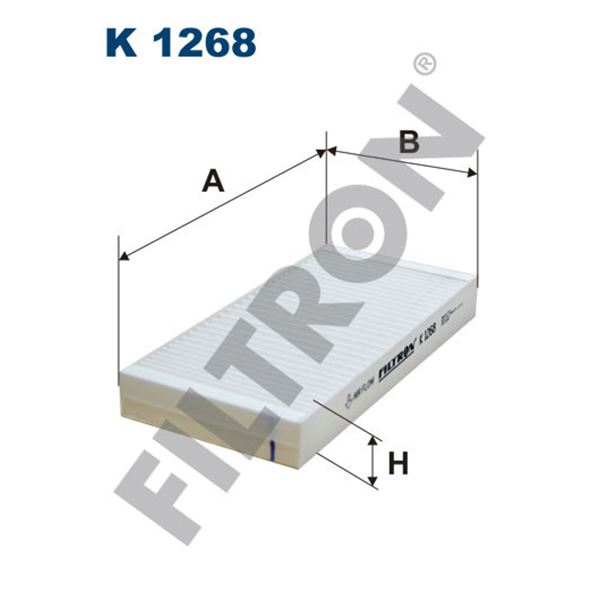 Filtre d'habitacle Filtron K1268 Filtre d'habitacle Filtron K1268