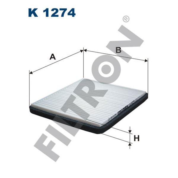 Filtre d'habitacle Filtron K1274 Filtre d'habitacle Filtron K1274