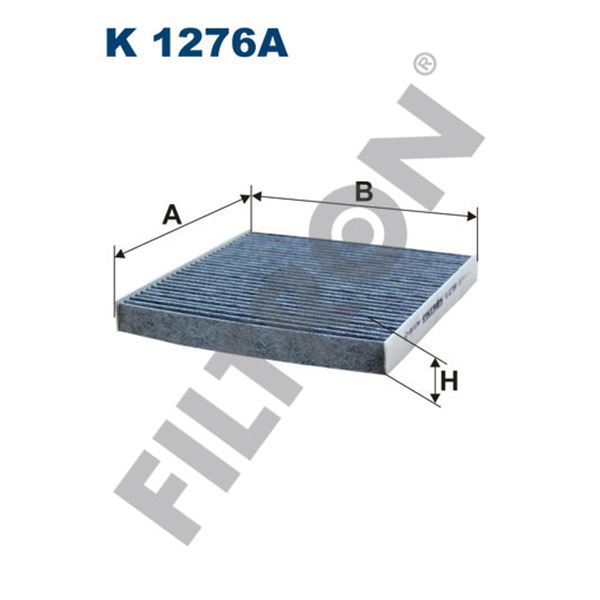 Filtre d'habitacle Filtron K1276A Filtre d'habitacle Filtron K1276A